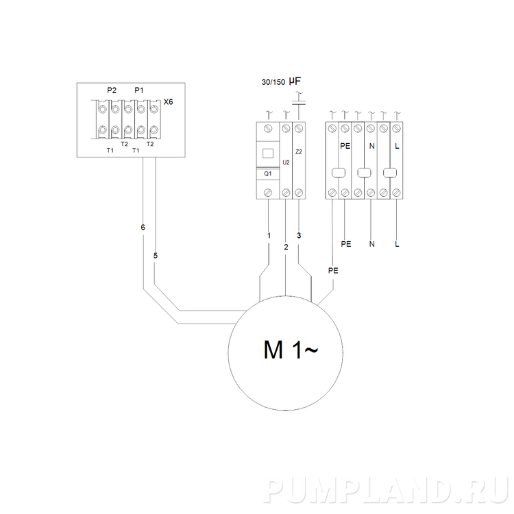 Cu212 grundfos схема подключения